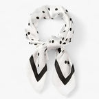 Damen Seidentuch mit Print – Quadratisches Halstuch und Nickituch, Herbst Winter