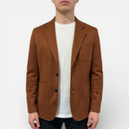 Herren Blazerjacke mit Knopfverschluss und aufgesetzten Taschen
